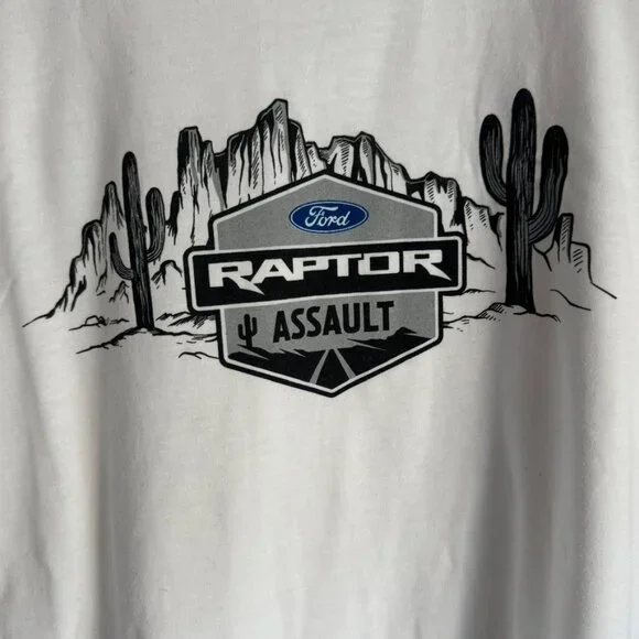 NWOT - Ford Raptor Assault T-Shirt XXL | Ford Performance Racing Recaro Castrol - Picture 2 of 6